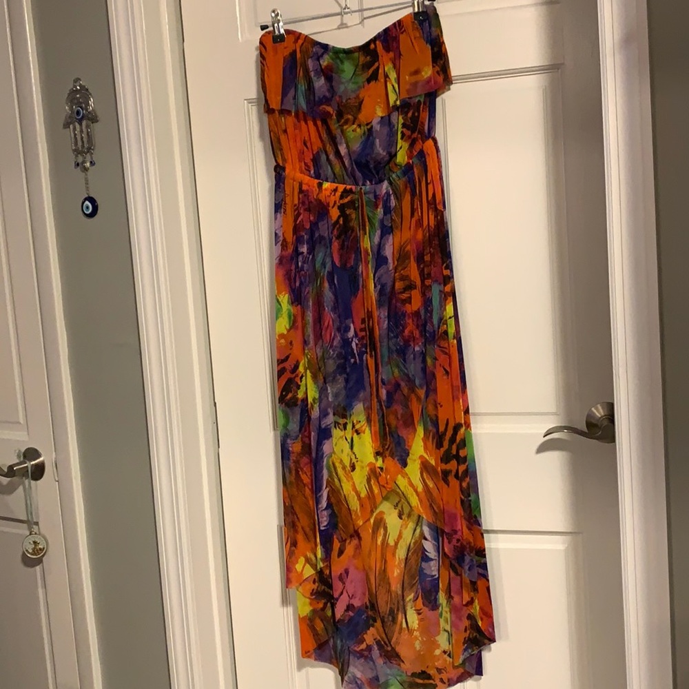 Floral coverup